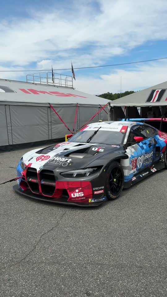 BMW M4 GT3 in the IMSA paddock